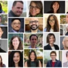 Photo montage of 22 new faculty members