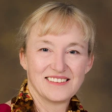 Woman with blonde hair