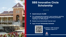 SBS Innovative Circle Scholarship