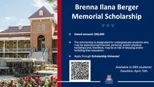 Brenna Ilana Berger Memorial Scholarship: Apply Now for 2025