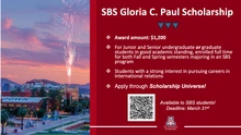 SBS Gloria C. Paul Scholarship