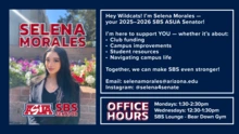 asua sbs senator office hours