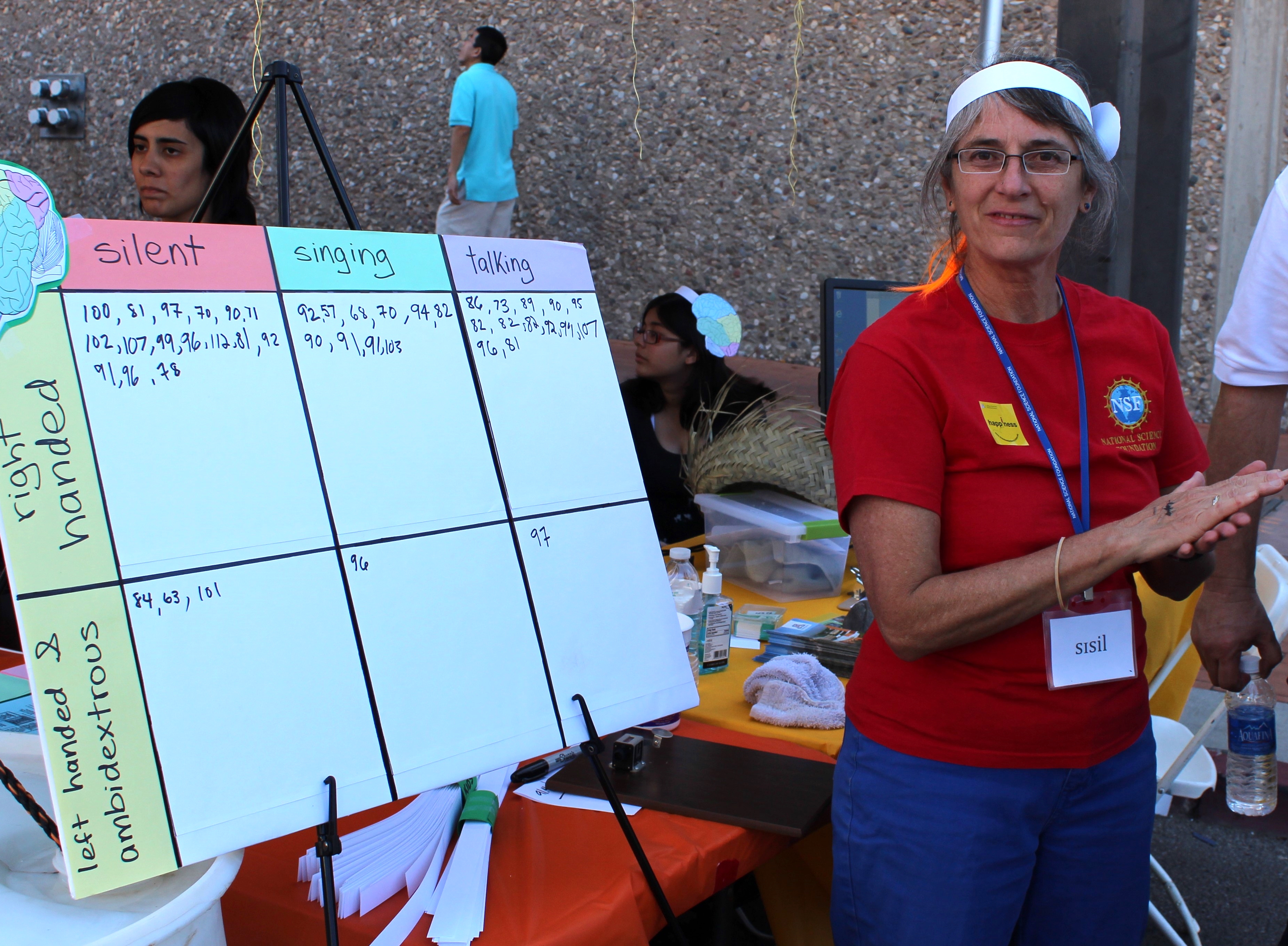 Cecile McKee at the Tucson Festival of Books