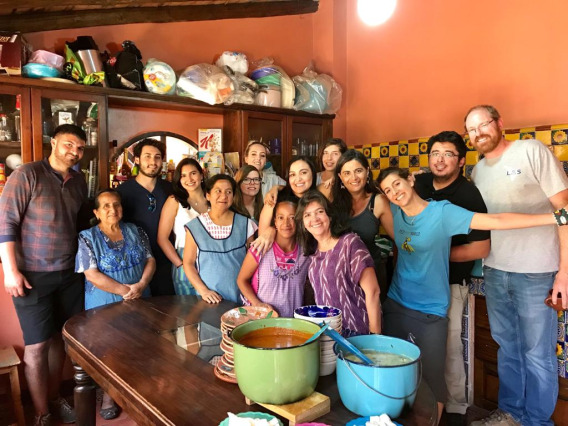 UArizona cooking class in Oaxaca