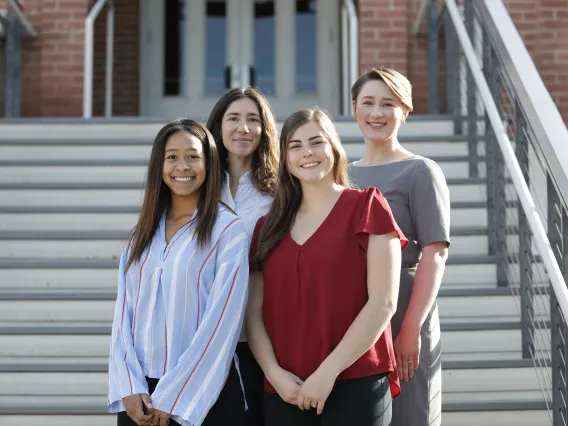 Lynzie Hudson, Michela Wilson, Sierra Malis, and Camille Miskin.  