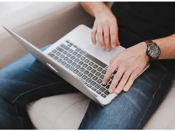 Man at Computer