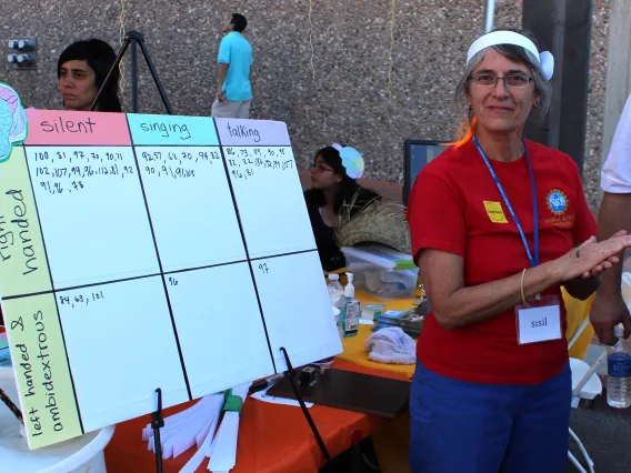 Cecile McKee at the Tucson Festival of Books