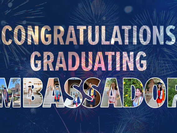 Congratulations, graduating ambassadors