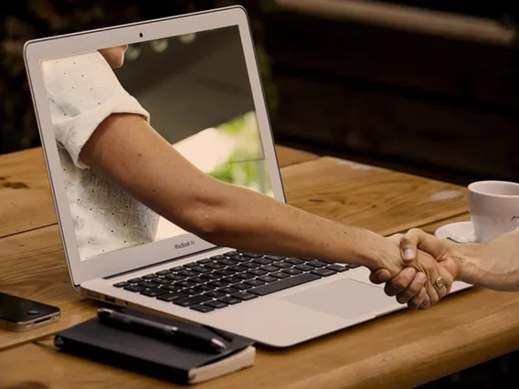 handshake through computer