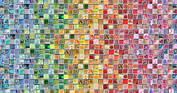 rainbow tiles