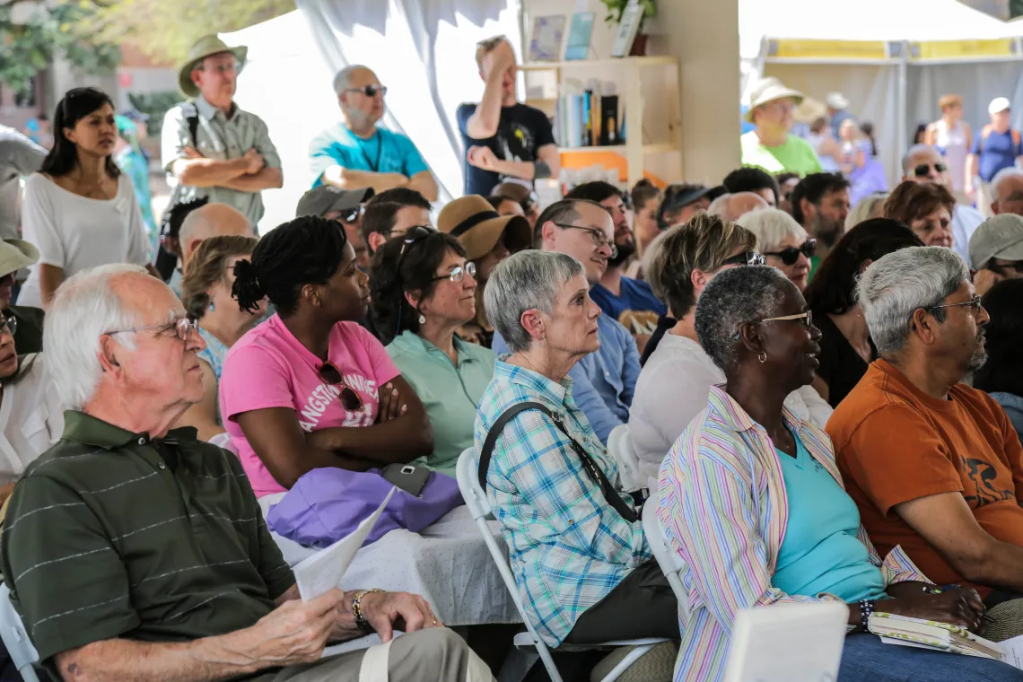 crowd at Tucson Festival of Books