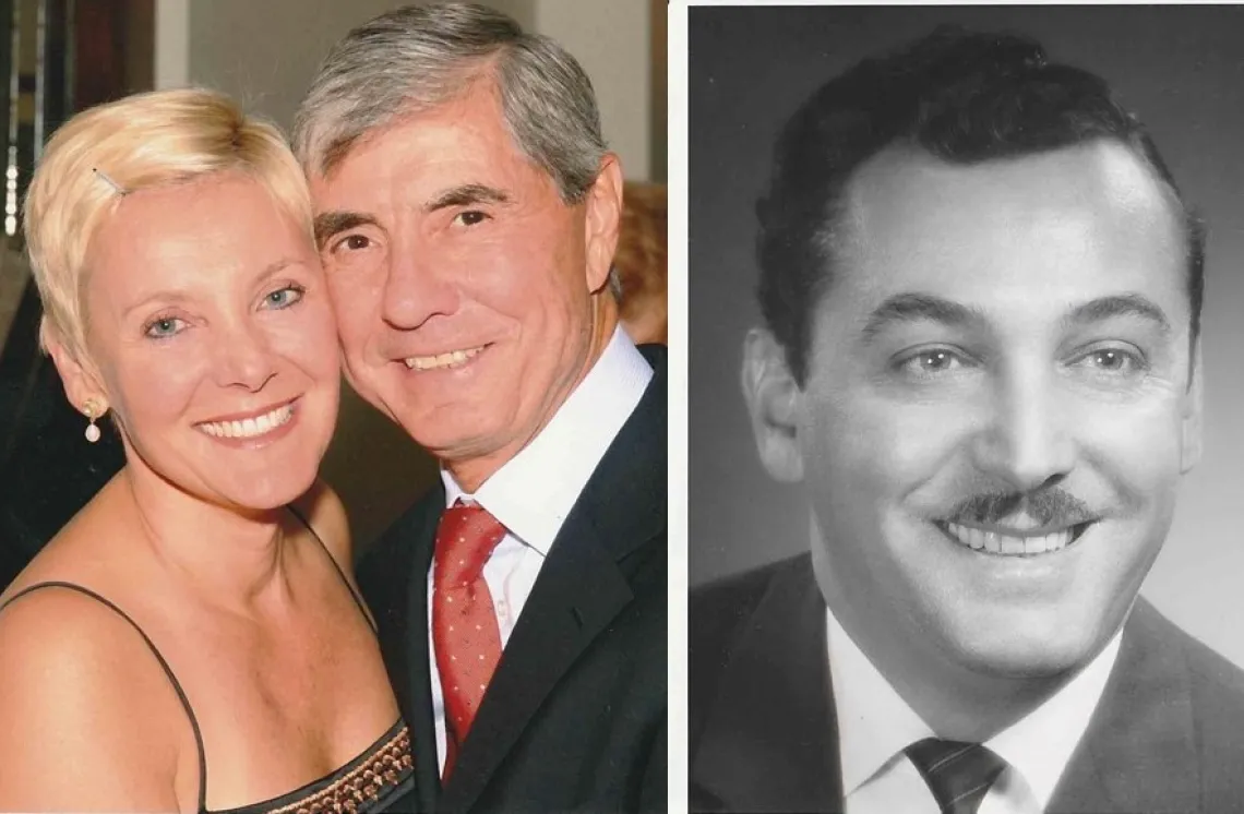 Paula and Peter Fasseas and James P. Sfarnas