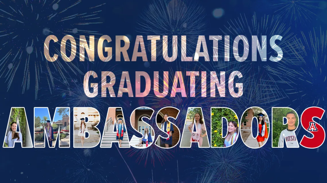 Congratulations, graduating ambassadors