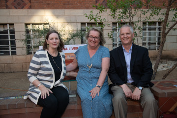 Margaret Wilder, Diana Liverman, and Andrew Comrie.