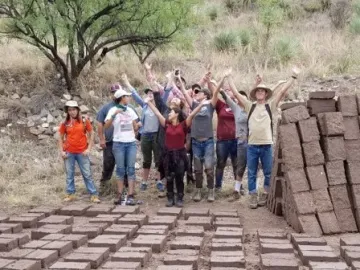 group of Southwest Field Studies in Writing program fellows in Patagonia