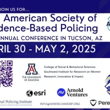 Flyer to announce the American Society of Evidence-Based Policing 9th Annual Conference