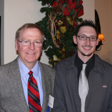Bonham C. Richardson with his Magellan Circle Scholar in 2007